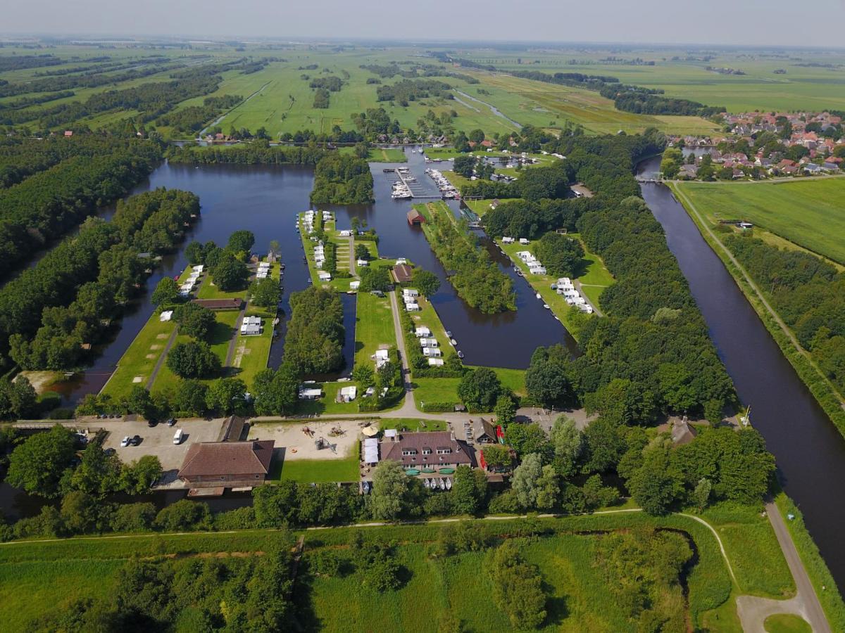 Recreatiecentrum de Kluft Ossenzijl Exterior foto